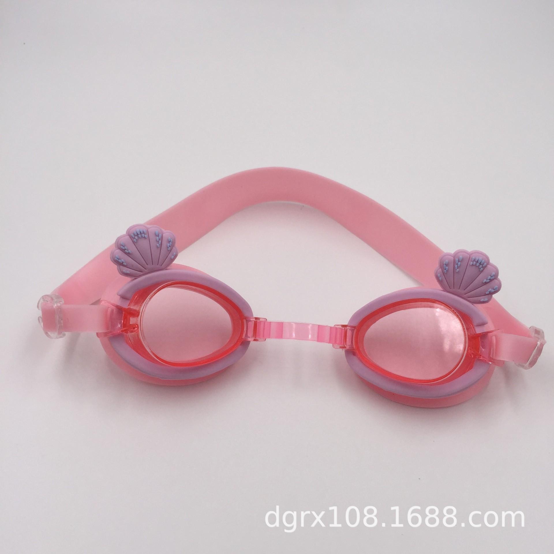 

Children s swimming goggles, waterproof and anti-fog, high-definition cartoon swimming goggles, girls diving goggles, boys pool swimming goggles Purple Shell