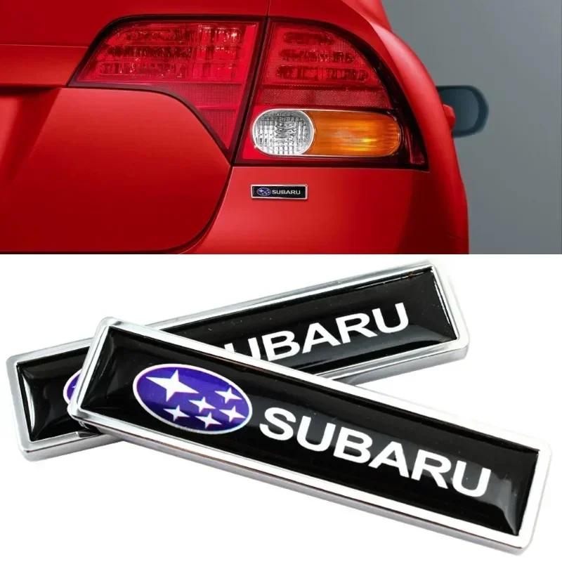 2Pcs Car Fender Side Emblem Sticker for Subaru Outback BRZ Crosstrek WRX 2006 Forester Tribeca Impreza Legacy STI Ascent Levorg PP222
