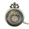Polyhedral Micro Cubes Vintage Pocket Watch with Micro Polyhedral Set Alloy Material for Tabletop RPG and Card Games