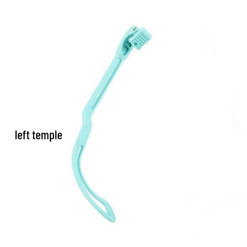 Eyeglasses Frame Replacement Accessories: Try-On Frame with Outer Ring, Nose Pad, and Degree Measuring Tools