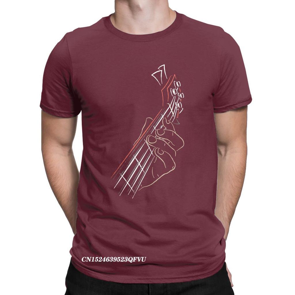 Humorous Active Bass Guitar Rock Music Men Tops T Shirts Casual Tee Shirt Harajuku Tee Shirt Premium Cotton Graphic Printed Tops
