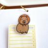 Breastpin Acrylic Capybara Pin Cute Animal Capibara Badge Cartoon Capybara Brooch  Unisex
