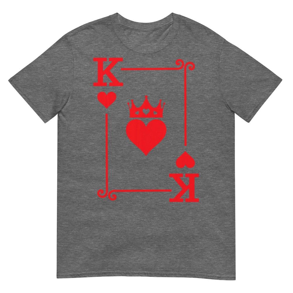 King Hearts Card Costume Playing Cards King Of Hearts Tshirt