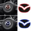 Autocolant Emblema Logo Volan Interior Mașină Styling Insignă Pentru Mazda Axela 2 3 5 6 8 CX-5 CX-4 CX3 CX5 Axela Accesorii Auto
