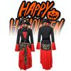 Women's Plus Size Pirate Costume Featuring Chic Red Dress Hat And Adjustable Belt