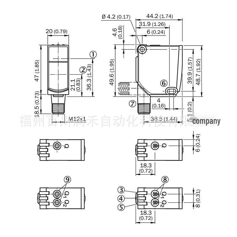 WTT12L-B2543 Sick Diffuse Reflective Photoelectric Sensor Switch (1072644) - New Original Inquiry WTT12L-B2543