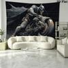 Super Bat Wall Tapestry Aesthetic Wall Hanging Printed Fabric Blanket Decorative Tapestries for Bedroom Living Room Home Decor