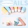 Languo 120/30 Color Ballpoint Pen 0.8mm Soft Grip Press Cartoon Multicolor Writing Drawing Gel Pens School Supplies Stationery
