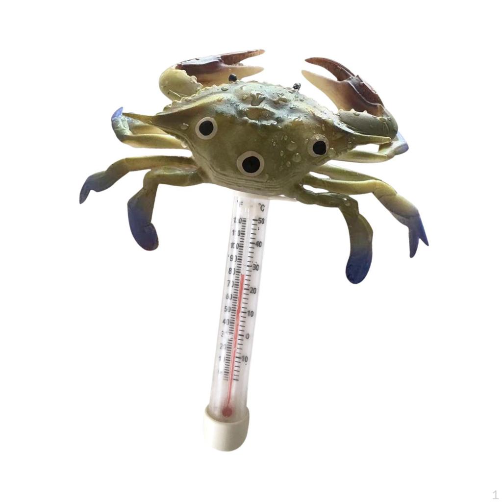 Clear Display Floating Pool Thermometer for Aquariums And Pools