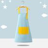 Cartoon Kids Apron Solid Color Chef's Uniform New Children's Bib  Cooking