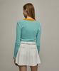 KANDINI Ivory Summer Pleated Skirt