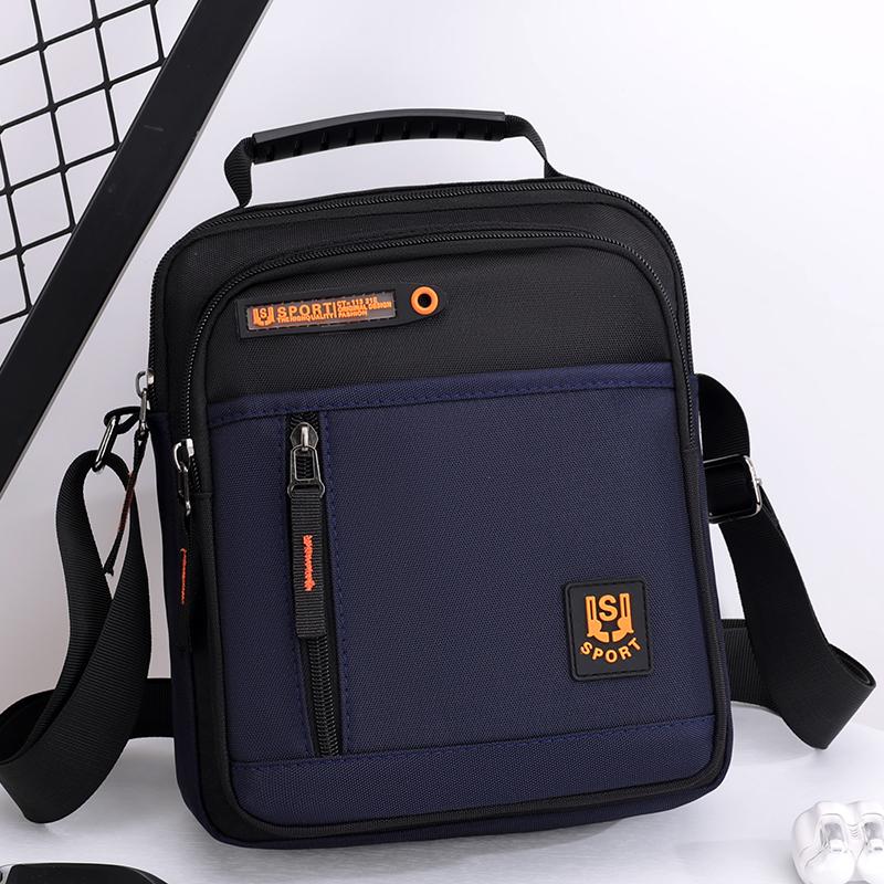 Men's Business Crossbody Shoulder Bag – Durable Oxford Cloth Sling with Big Capacity & Multiple Compartments