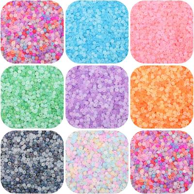 450G Hochwertige Rocailles Mattierte Tönung Glasperlen für Armband Halskette DIY Schmuckzubehör Herstellung