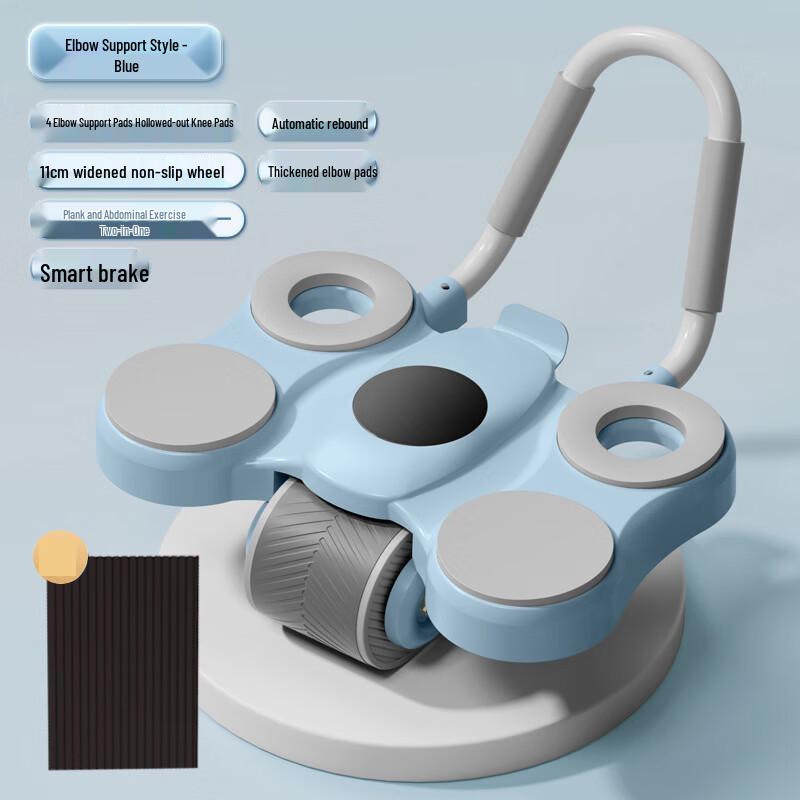 WEZHO Upgraded Double Elbow Support Abdominal Wheel