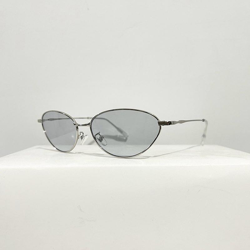 

Y2K Dopamine Retro Metal Cat Eye Sunglasses Women Men Goggle Sun Glasses Glasses Shades Eyewear Mirror Eyeglasses A2