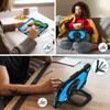 Samsung A11 11-Inch Tablet Case: Rotating, Color Block, Anti-Fall Protective Shell