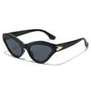 Fashion cat eye frame adult sunglasses travel sunscreen UV protection beach sunshade goggles sunglasses