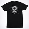 Yellowcard Collegiate Seal Logo T-Shirt | Distressed Emo Pop Punk Band Tee
