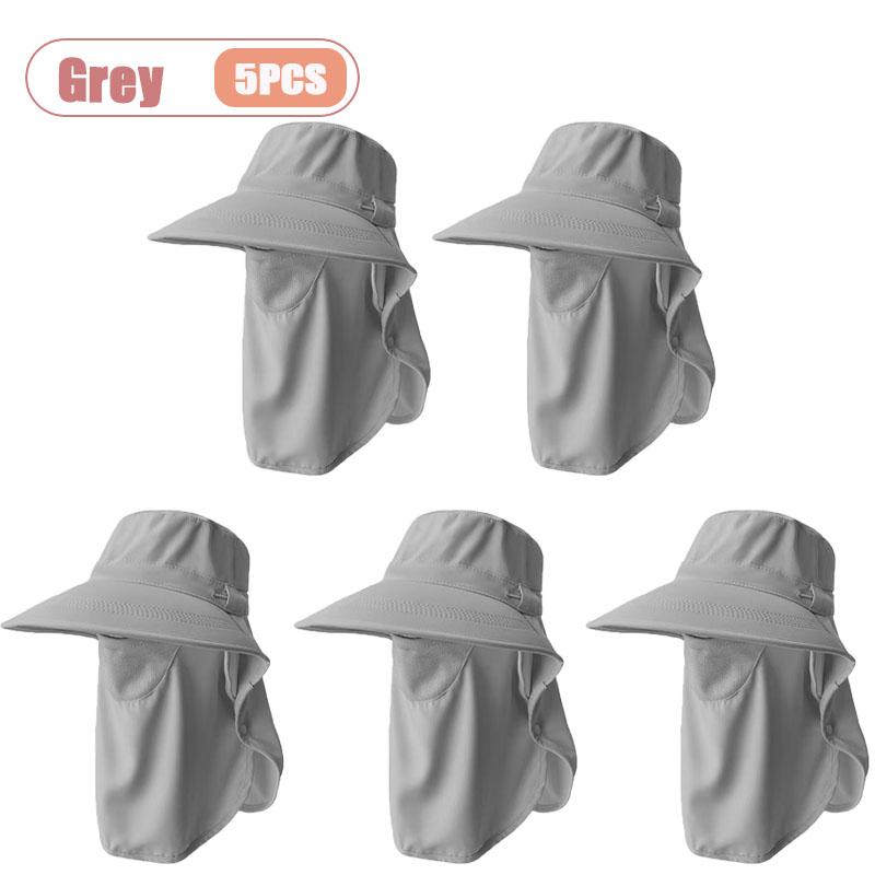 Full Protection Sun Hat with Face Cover and Neck Breathable for Women Summer Outdoor Fishing Hiking Climbing UV Protection Cap