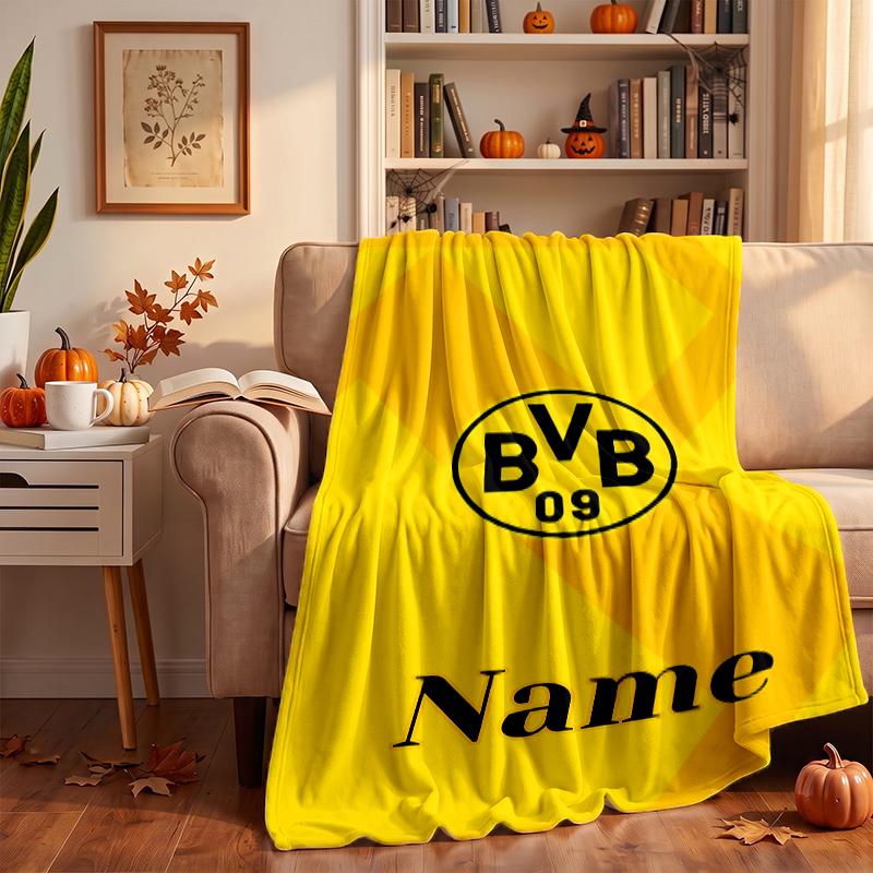 BVB Custom Flannel Blankets Soft Warm Cozy Throws for Home Decor Holiday Gifts