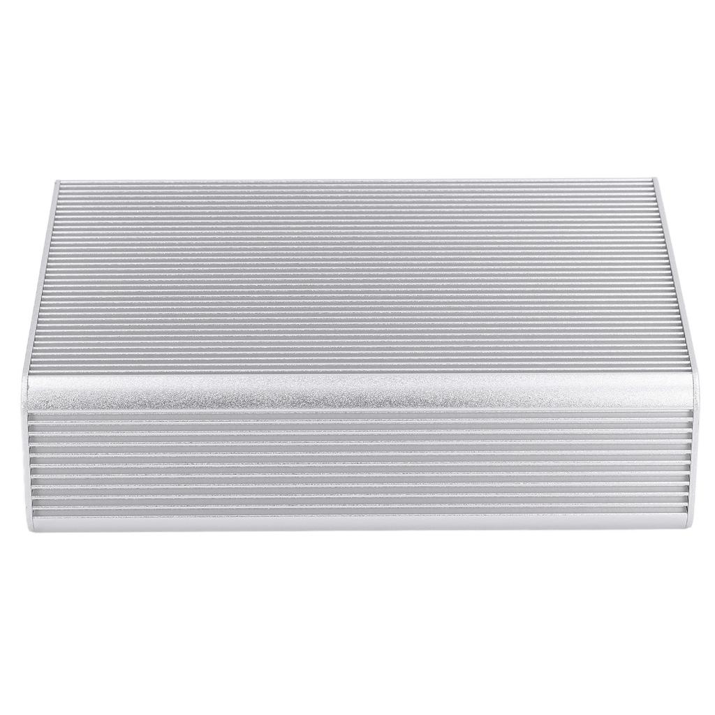 Cutie electrică din aliaj de aluminiu Carcasă de joncțiune Carcasă integrată 45x120x160mm Argintiu mat