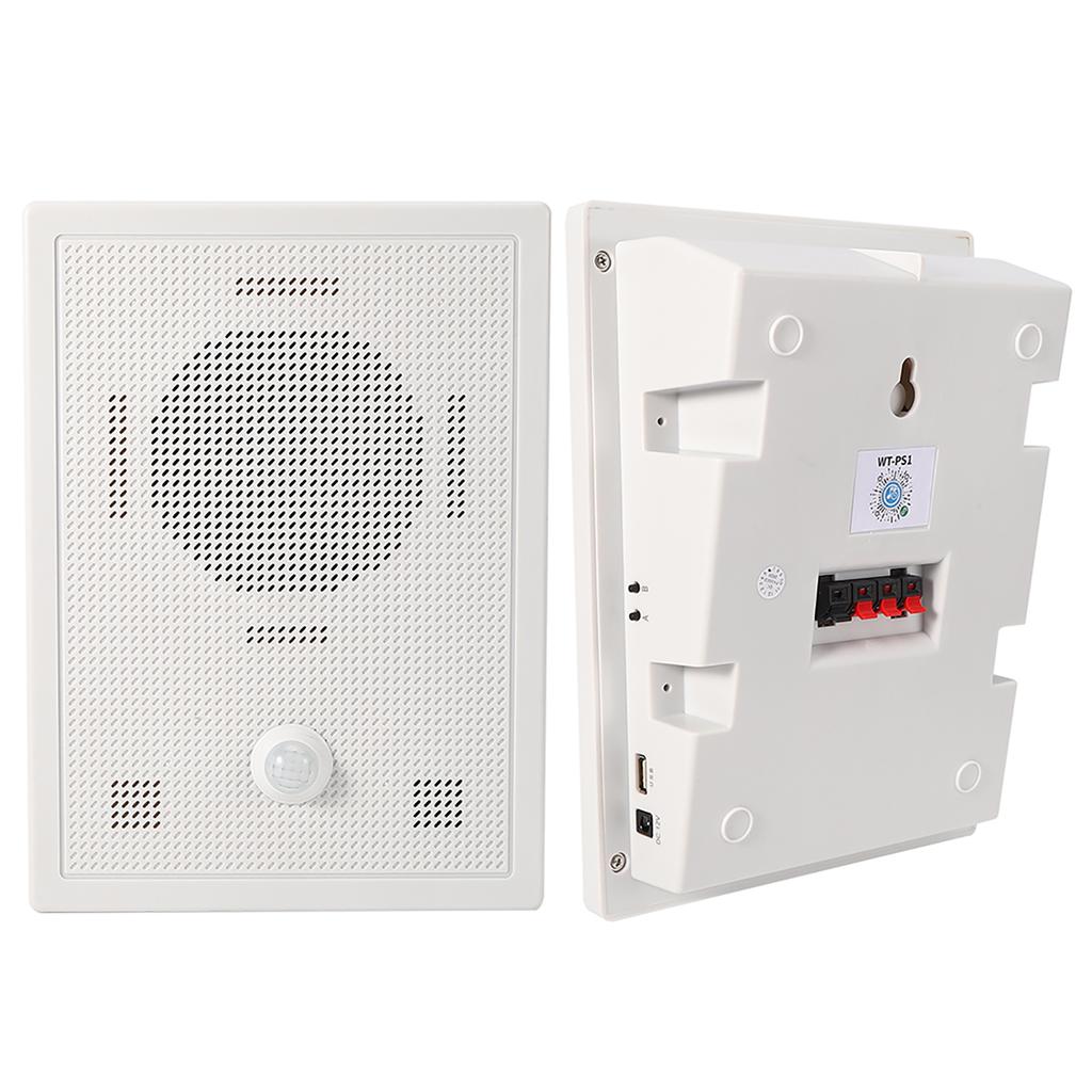 Wireless Welcome Doorbell Entry Alarm W/Sensor Voice Prompter Antitheft for Home Store Hotel