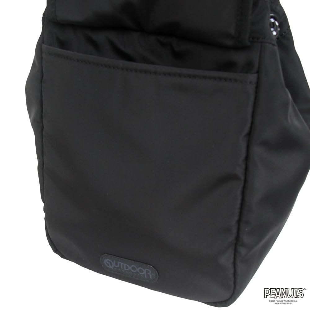 [OUTDOOR PRODUCTS] PEANUTS Collection Snoopy 2-Way Tote Bag ODB036 Black
