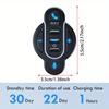 DX1 Car Steering Wheel Button Remote Wireless Phone Call Music Control Safety Driving