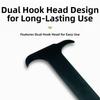 Heavy-Duty Automotive Oil Seal Puller Wrench With Versatile Hook Tips For Easy Seal Removal  Repair Wrench
