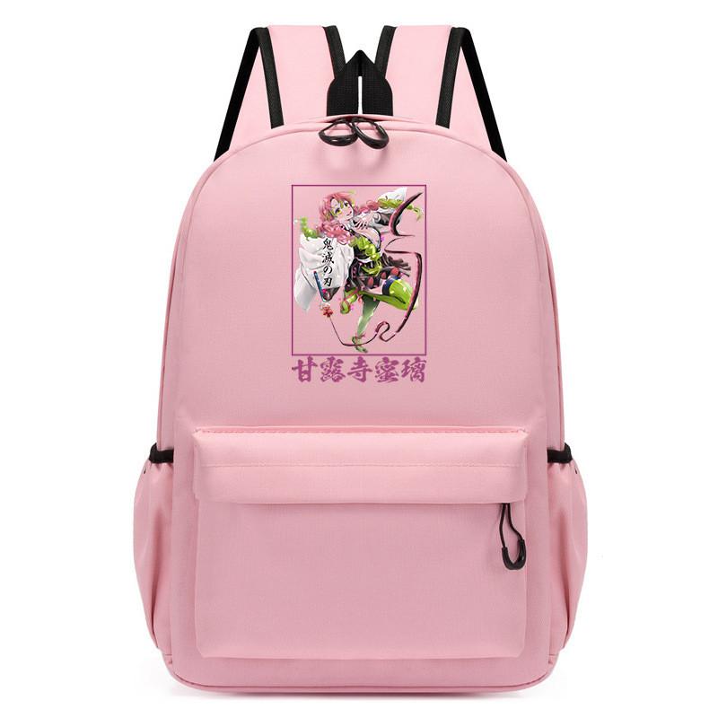 Demon Slayer Casual Backpack Student School Waterproof Small Cartoon Bag