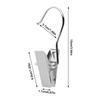 Portable Home Boot Hanger Clips Stainless Steel Travel Hangers Clips for Boot Hats Pants Clothes Towel