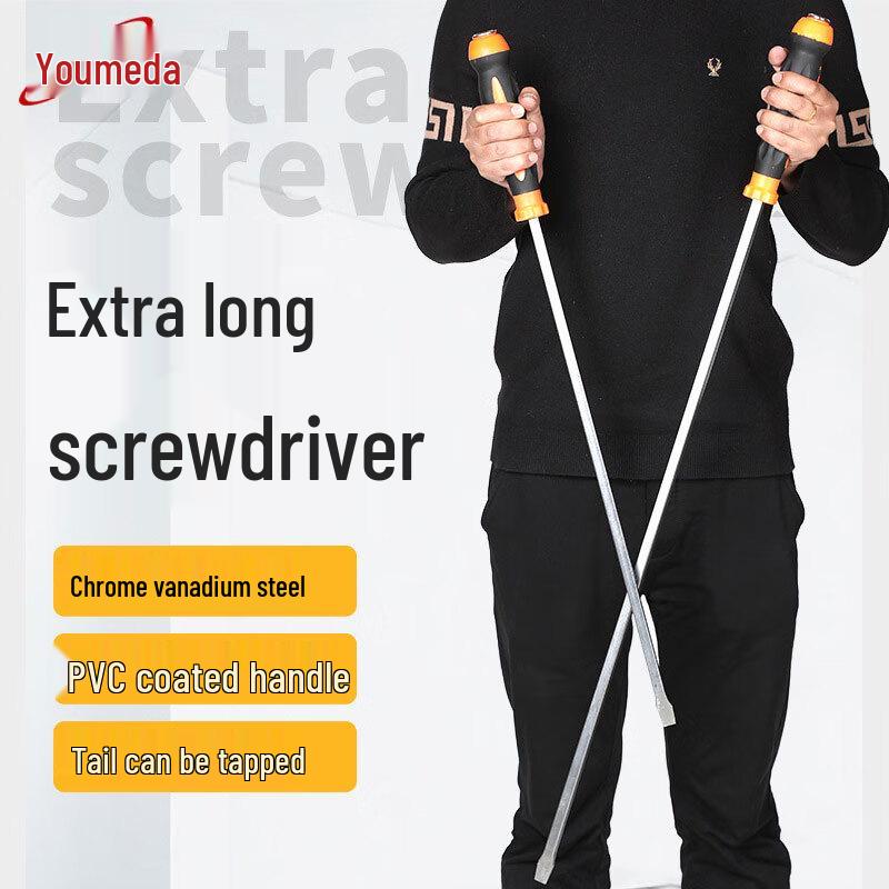 Extra Long Slotted Screwdriver 60cm