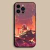 Game G-God of W-War Game Phone Case For iPhone 17,16,15,14,13,12,11,Pro,Max,Plus,E,SE4,Air,Mini Black Soft Cover
