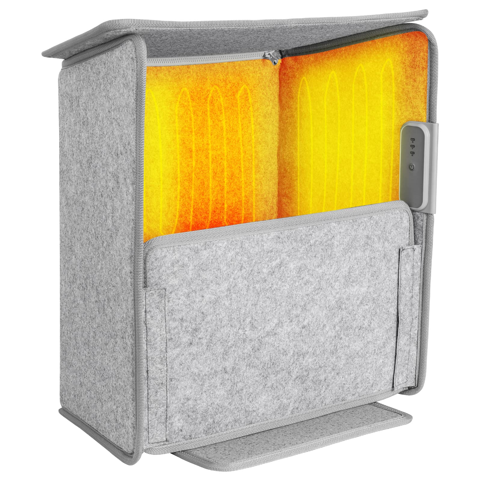 

Панельная ножка Saiveina, 10 секунд, быстрая холодная инфракрасная электрическая ножка, 3 уровня температуры, перегрев, опрокидывание, стол, энергия, складной, подходит для