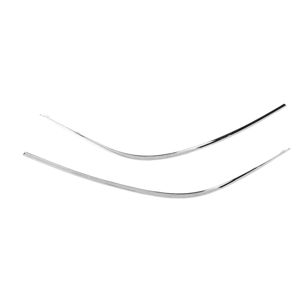 Front Bumper Lower Bumper Chrome Trim 2218850121 Outer Molding Trim Set Replacement for BENZ S350