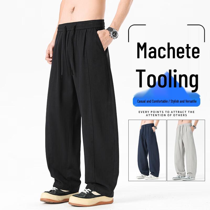 VUUG Men s Loose Fit Straight Leg Cotton Cargo Pants L