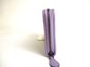 Authentic BOTTEGA VENETA Intrecciato Butterfly Motif Purple Leather Round Zip Wallet #a423  Refurbished