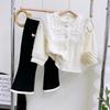New Style Fleece-Lined Winter Leggings for Girls - Warm, Casual Long Pants WE576