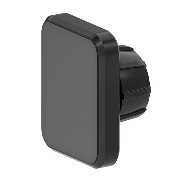 Magnetic Car Mount: Air Vent & Suction Cup Phone Holder Compatible with MagSafe