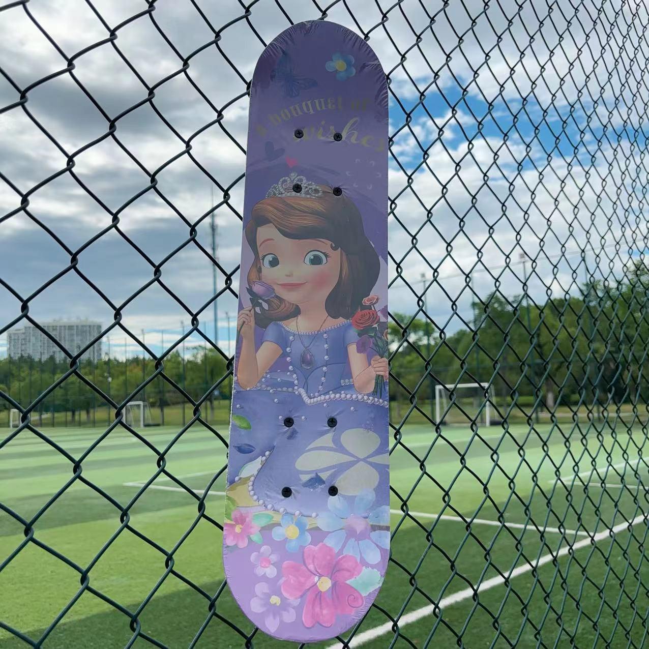 

60см Скейтборд для начинающих для детей 2-8 лет - Детский четырехколесный самокат для мальчиков и девочек