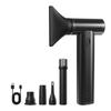 Portable Wireless Hair Dryer with Magnetic Nozzle and Aluminum Alloy Dust Blower