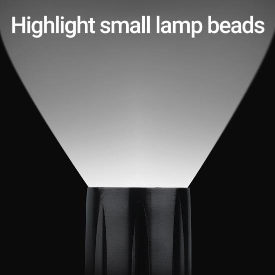 Key Chain Flashlight High Brightness Waterproof Large Lightweight Scale LED Mini Flashlight Lamp for Doctor