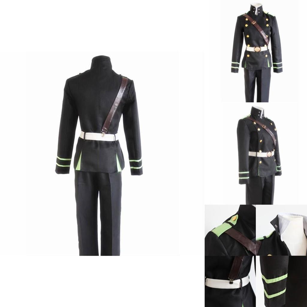 Premium Seraph Of The End Yichir Yuichiro Hyakuya Army Uniform Cosplay Costume Set