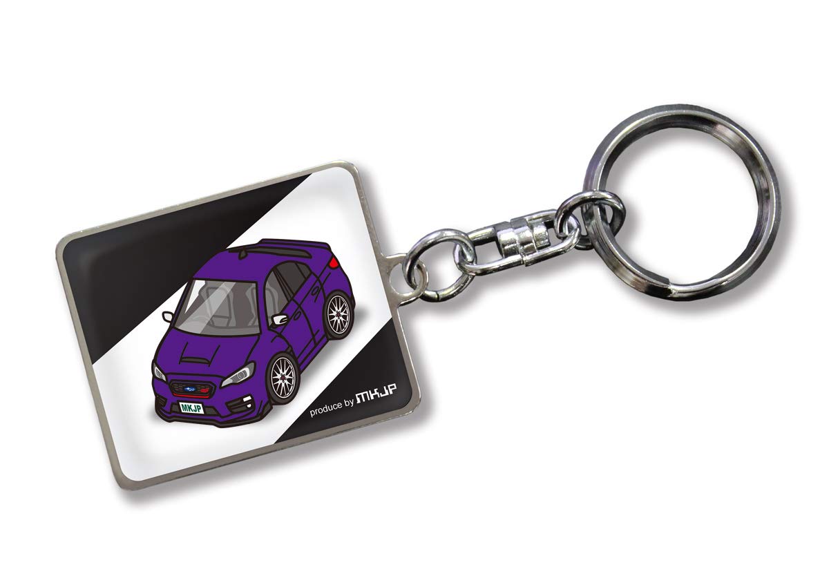 

MKJP Custom Key Holder Subaru WRX S4 tS VAG Base: Black, purple фиолетовый
