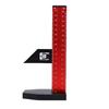 Woodworking Height Ruler 180mm Dual Scale Adjustable Depth Measuring Tool for Milling Machine Table Saw