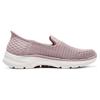 Skechers Go Walk 6 Mesh Sintetico Slip-On Tecnologia Flash Sportive Basse Casual Scarpe Donna sneaker Rosa 896236-MVE