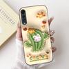 For LG Velvet 4G 5G UW Phone Case Velvet LM-G900 Back Cover Soft Matte Silicone Slim Fundas Lovely Panda Rabbit Flower Cartoon