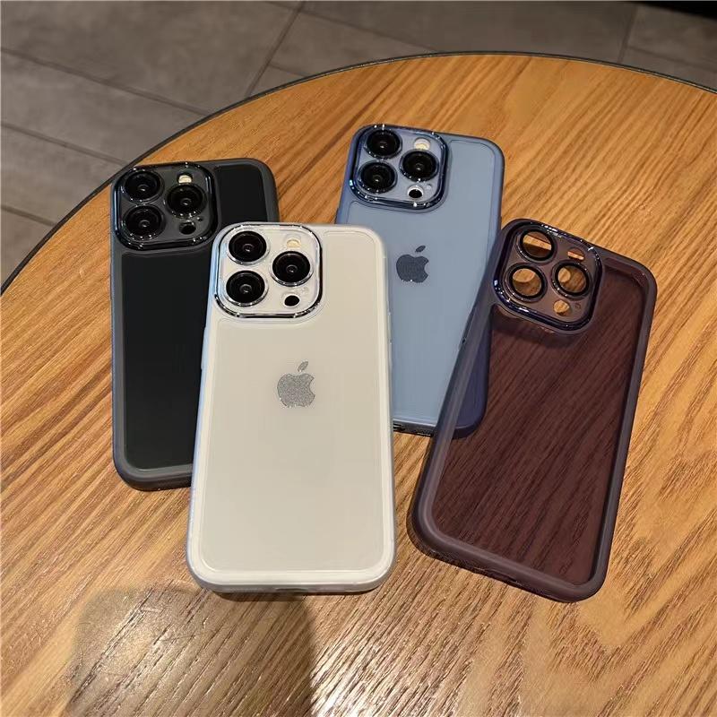 Luxuriöse Weiche Transparente Hülle Für IPhone 14 13 12 11 15 Pro Max X Xs Max XR 7 8 Plus SE   Stoßfestes Silikon-Bumper-Cover