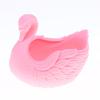 Swan Shaped Key Holder Bowl Swan-Shaped Storage Tray Elegant Swan Organizer Key Wallet Holder Succulents Plant Pot Desktop Tray