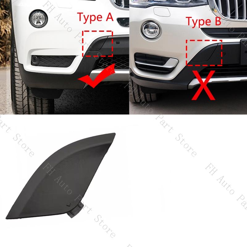 51117210474 51127272415 Front Front Rear Bumper Tow Hook Cover Cap Trailer Hauling Eye Lid For BMW X3 F25 2011 2012 2013-2017